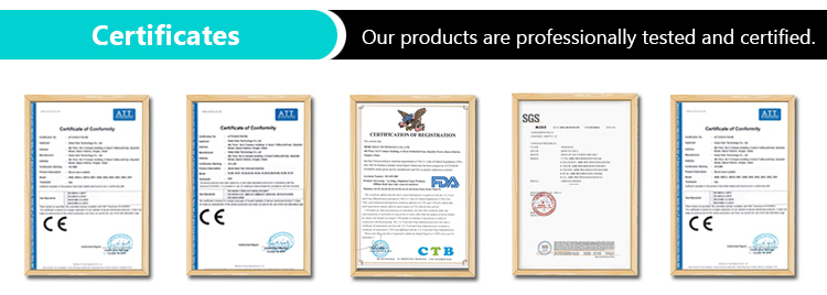 Certificates