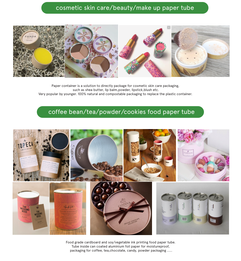 100% Biodegradable Lip Balm Push up Paper Tube Eco Friendly Vegan Lip Balm With Custom Logo Printed