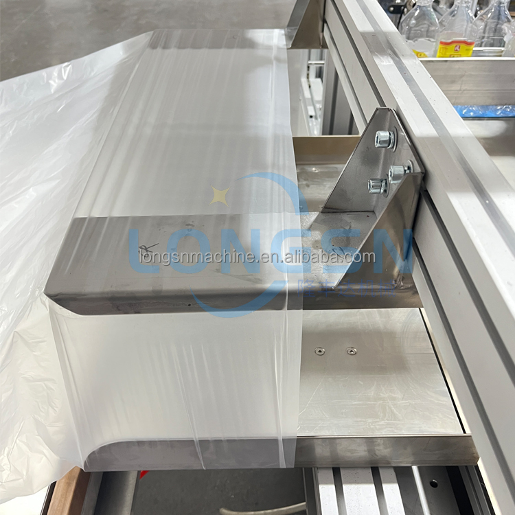 Full Automatic Empty Bottle Bagging Packing Machine Operation