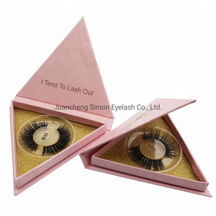 Private Label Eyelash Case False Eyelash Packaging