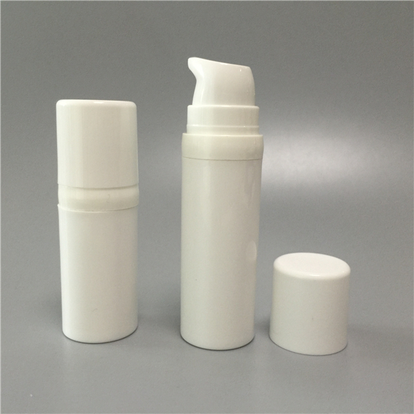 Color Custom Portable Cosmetic Airless Bottle Packaging with Pump Sprayer and Screen Printing for Shampoo &amp; Lotion