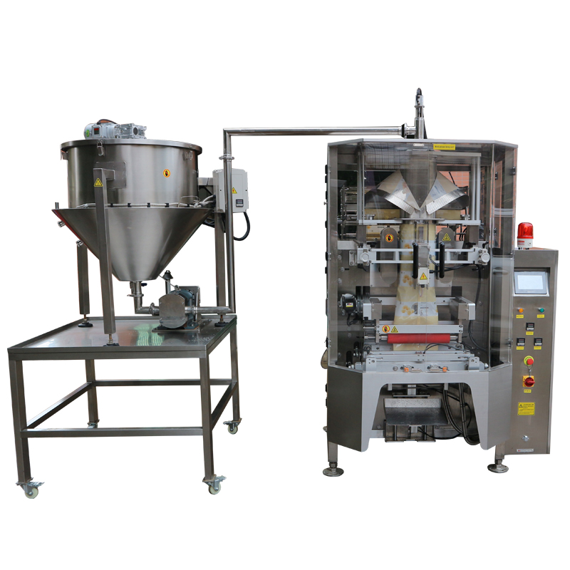 Full Packaging Automatic Vertical Bagging Liquid Airless Multi Function Packaging Machines