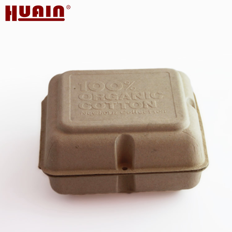 Molded Pulp Compostable and Sustainable Packaging Box Detail 1