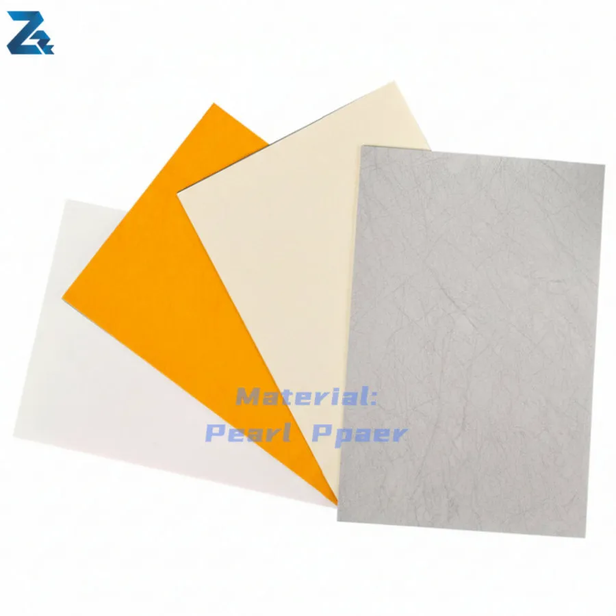 Pearlescent Paper for Handcraft Artwork Decor Packaging Outer Sheet