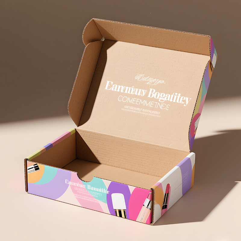 Custom Printed Logo Mailing Packing Box Skincare Cardboard Shipping Corrugated Mailer Packaging Paper Boxes for Cosmetic