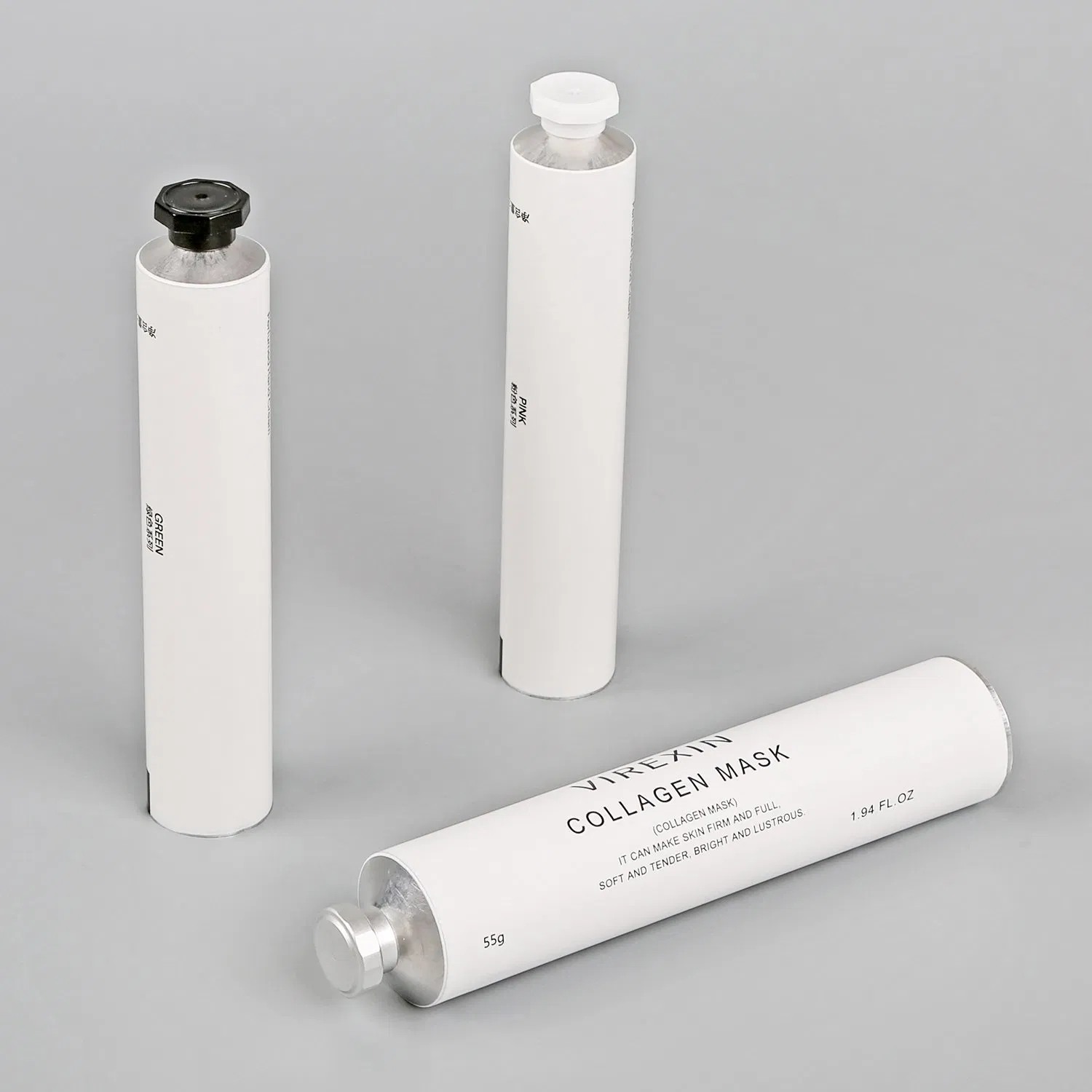 Empty Cosmetic Soft Tube Body Lotion Packaging Metal Aluminum Collapsible Tube