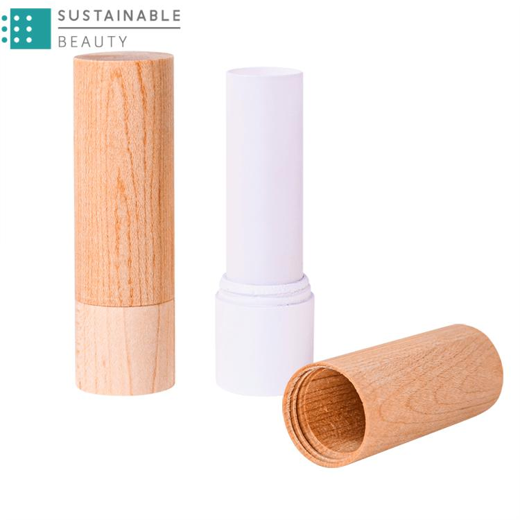 Private Label Hard Maple Screw Closure Gel Organic Vegan Makeup Rare Beauty Stick Blush Cream Packaging