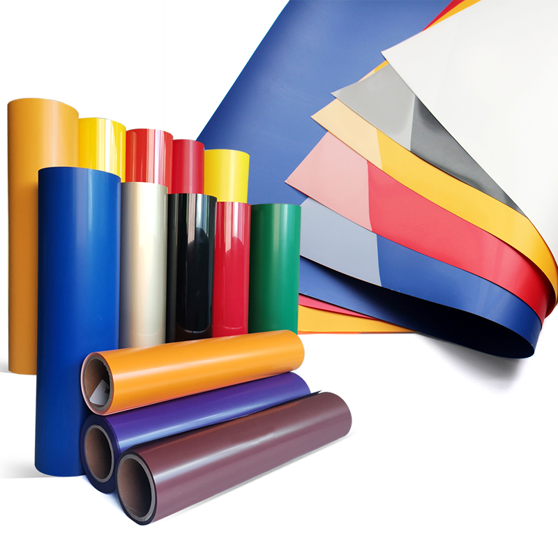 Clothing Decorate Design Heat Transfer Vinyl Colorful Cutting Transfer Film Htv for Plotter Cutter