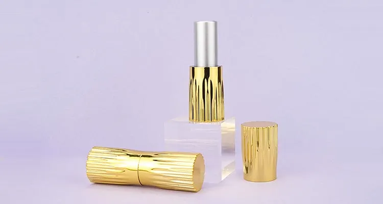Luxury Gold Magnetic Lipstick Tube Packaging Private Label Makeup Packaging
