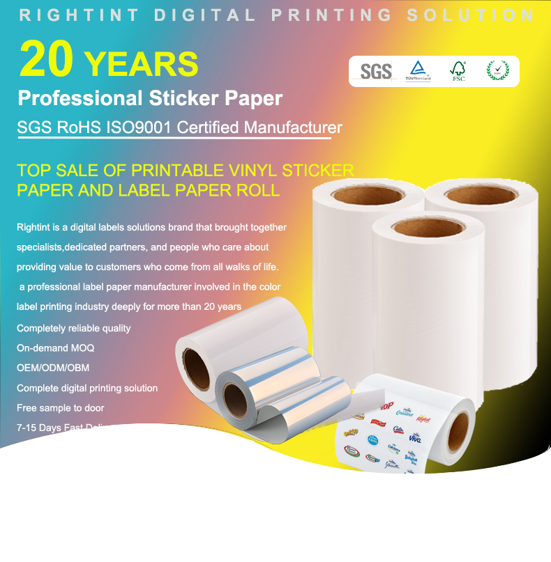 A4, in Rolls, OEM Digital Printing Christmas Decoration Inkjet Pet