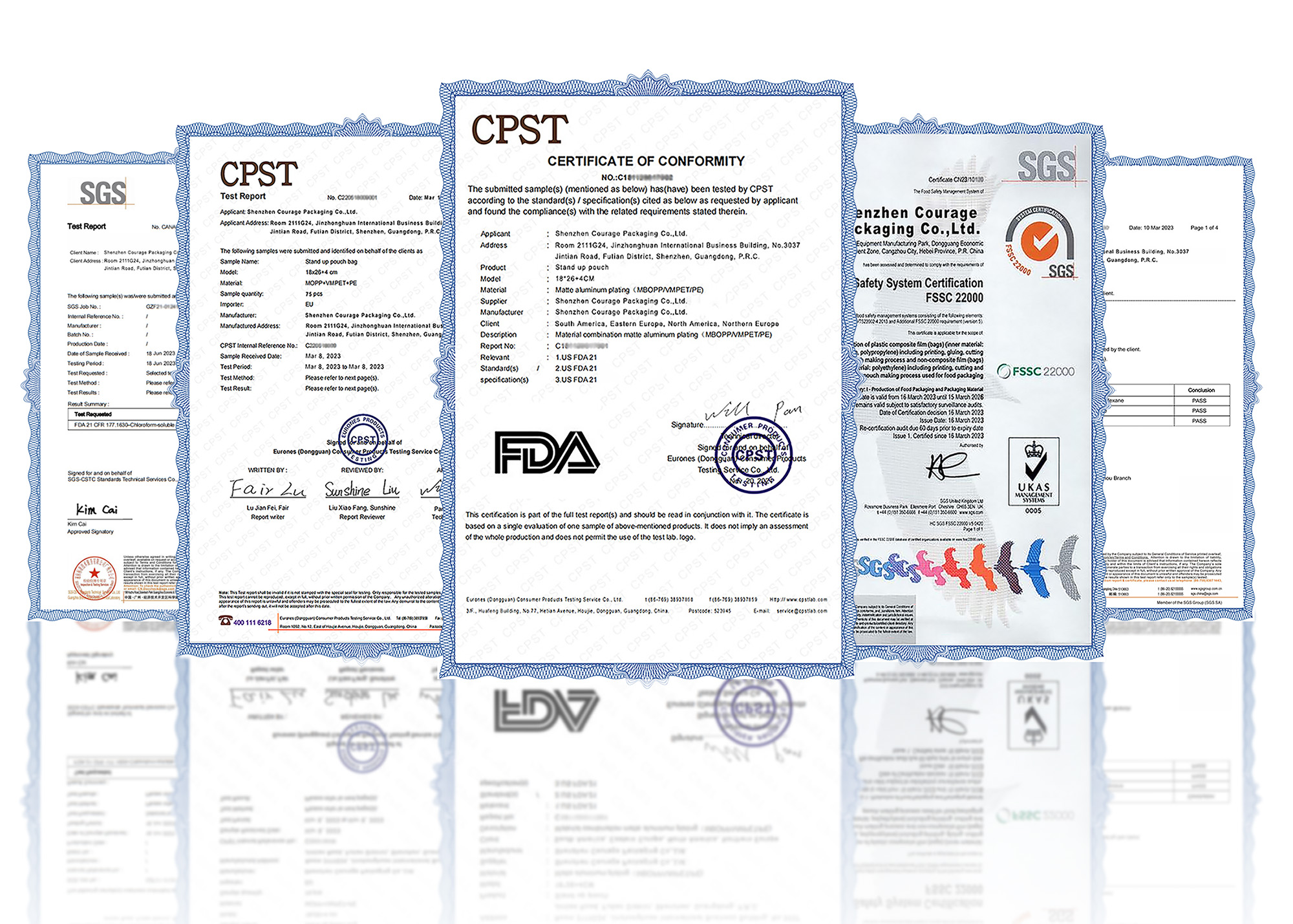 Certifications