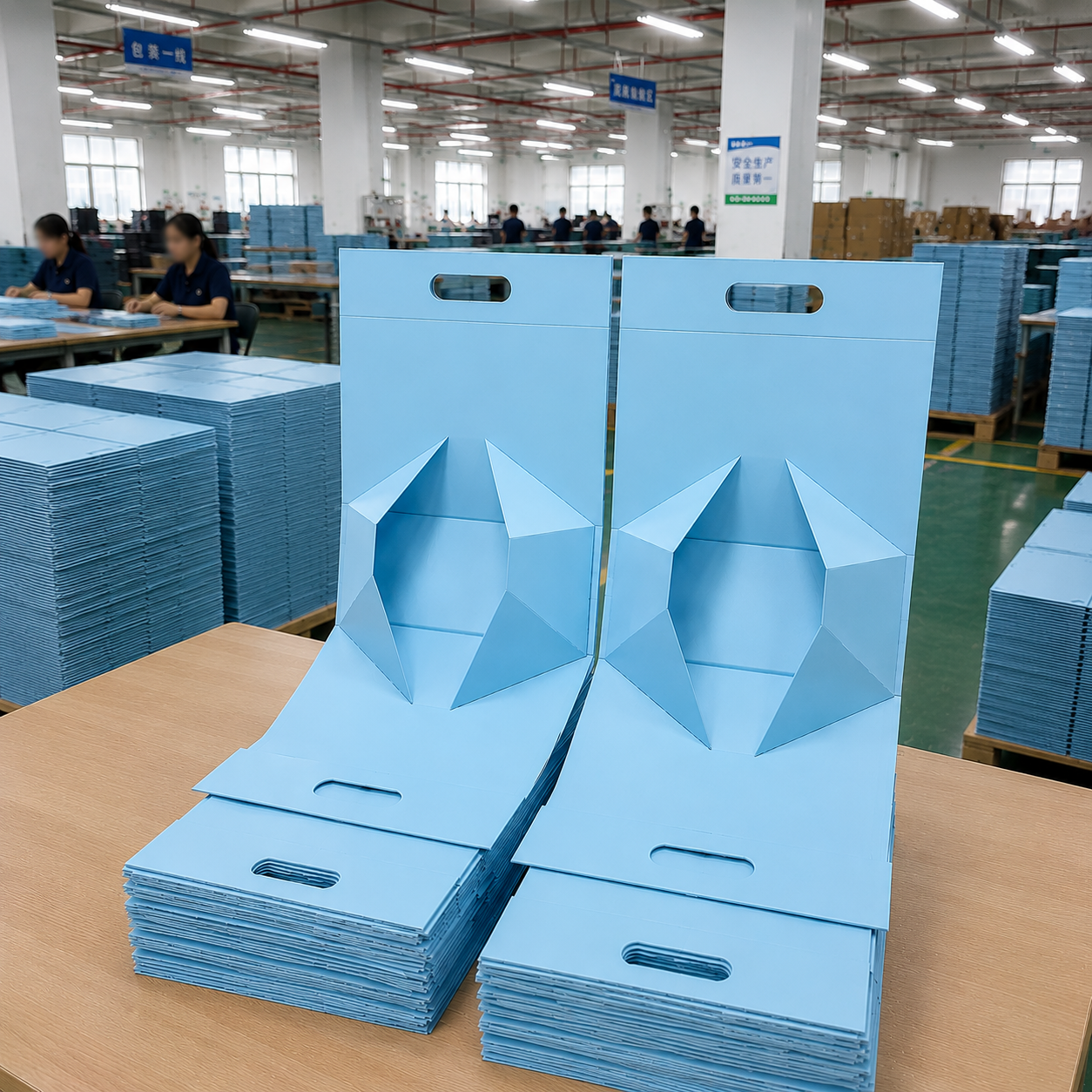OEM Custom Logo Luxury Folding Magnetic Gift Box and Paper Bag Packaging