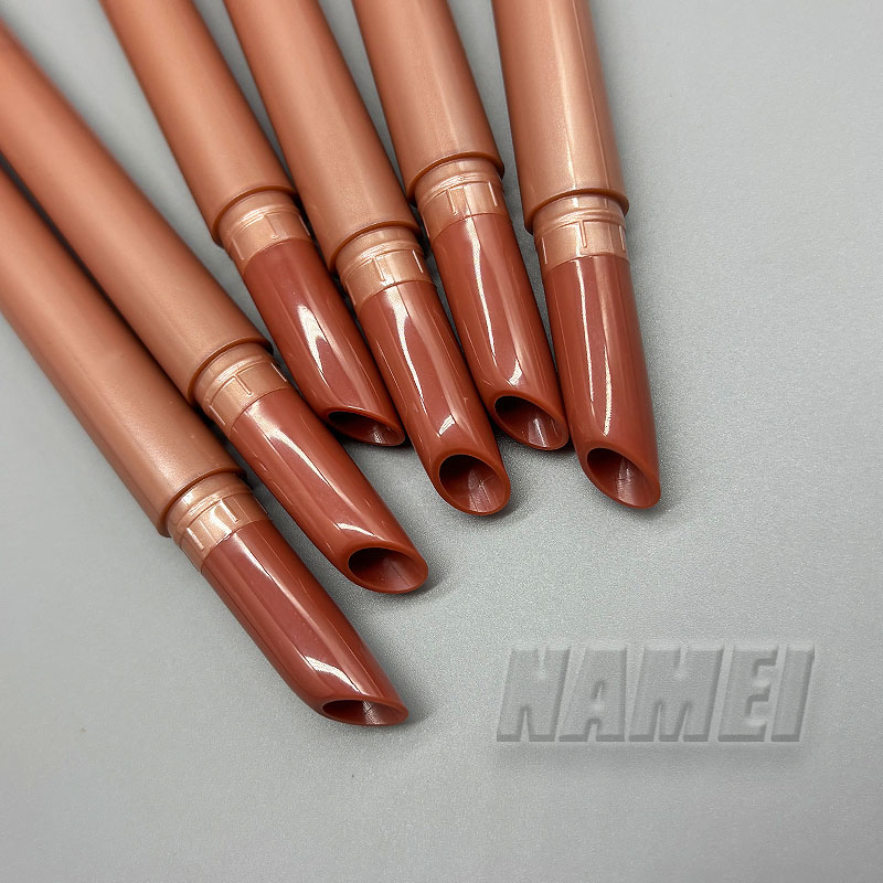Empty Lipstick Varieties Empty Pencil Cosmetic Packaging Custom Logo Lip Liner Pencil Private Label Lip Balm/ Lip Liner Pencil