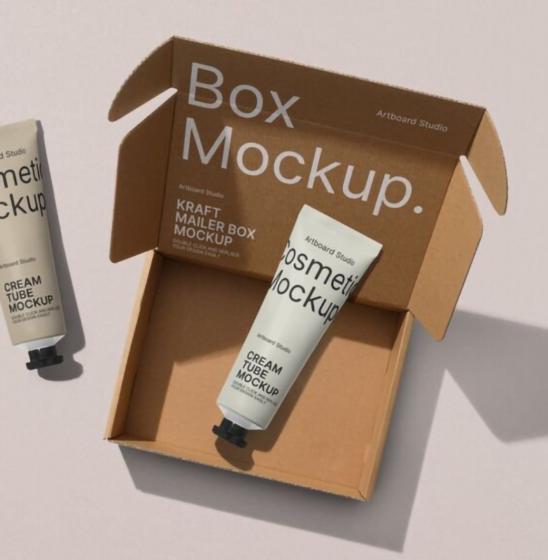 Custom Luxury Cosmetic Skin Care Set Organic Skincare Cardboard Packaging Paper Box with logo