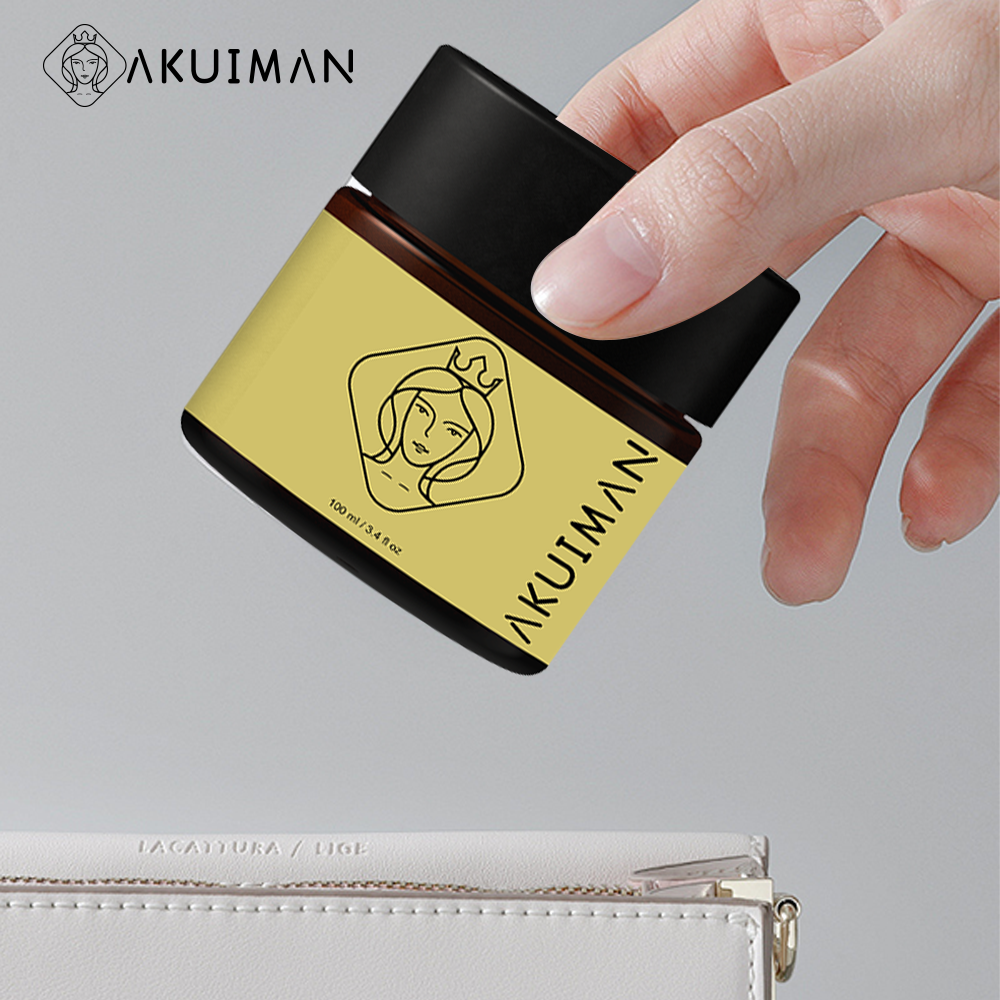 Luxury Custom Glass Jar Cosmetic with Lid Packaging Bottles