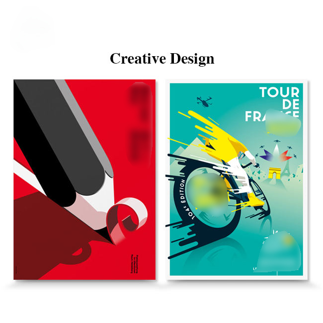 Cheap Price Custom Design Paper Flyer Brochure Booklet Packaging Graphic Layout Design Service for Company