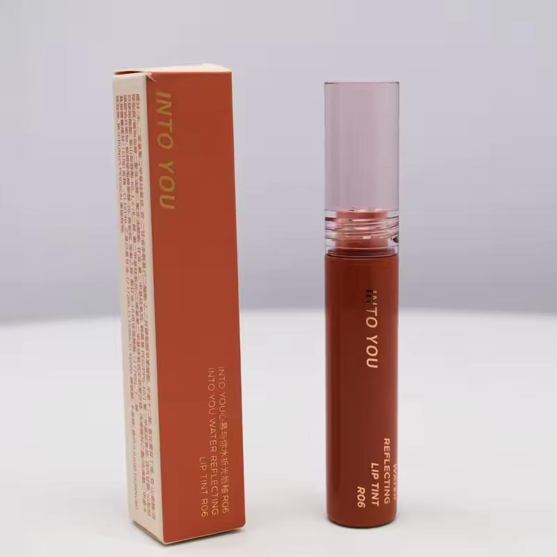 Private Label Empty Lip Gloss Tube Paper Boxes Packaging for Makeup Tool