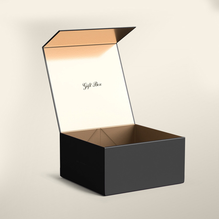 Custom Size Recyclable Cardboard Paper Hard Rigid Magnet Box Packaging Luxury Folding Magnetic Gift Box With Magnetic Lid
