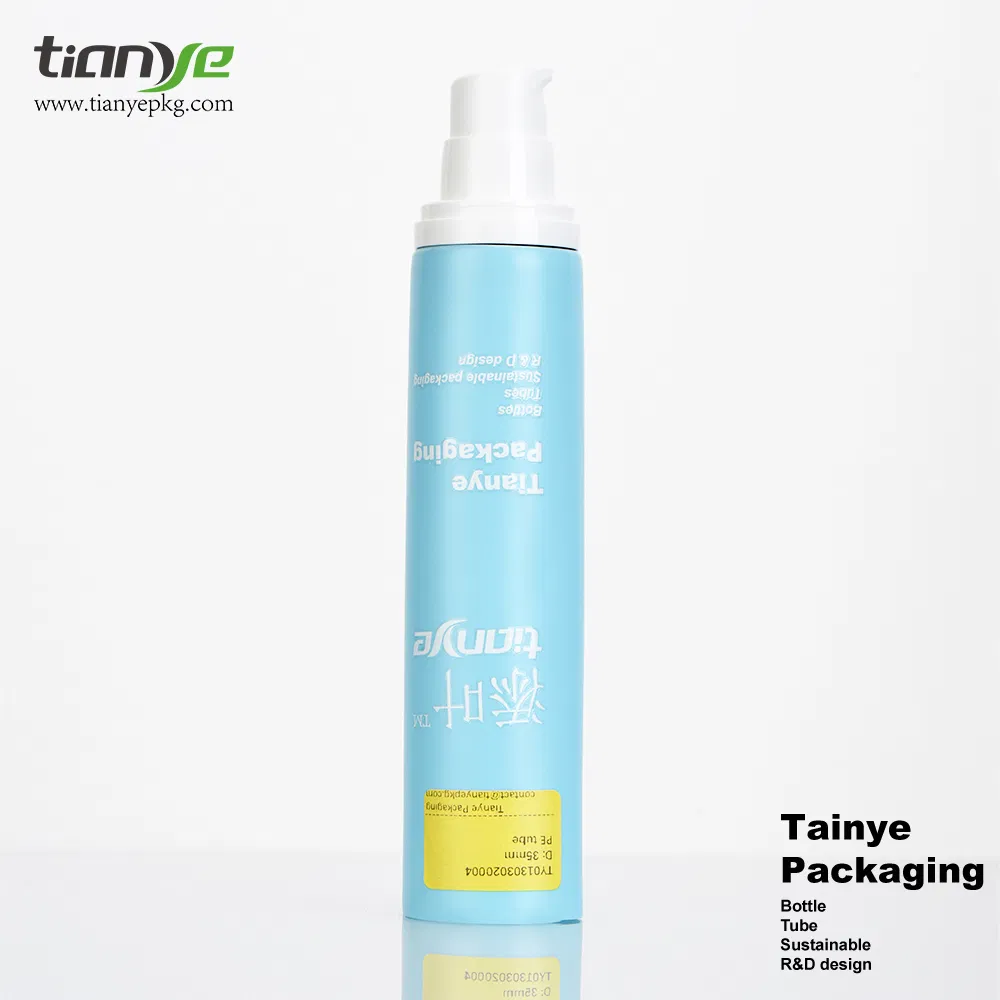 PE Cylinder Diameter 35mm Lotion Pump Tube