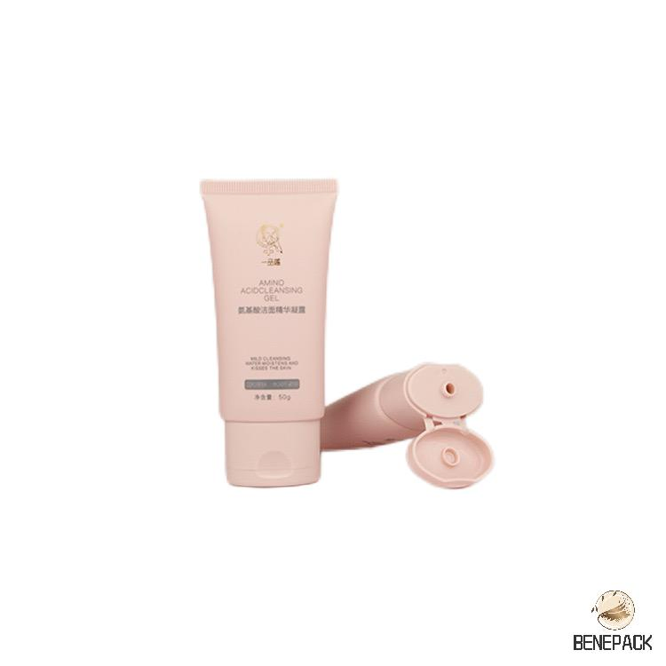 OEM Wholesale Private Label with Logo Soft Plastic Tubes Screw Plastic Hot Stamping Cosmetic Tube Packaging