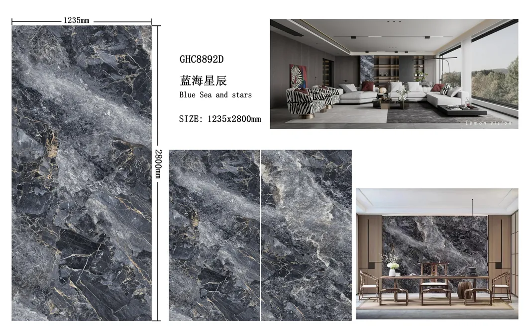 Interior Film Marble Design Close up
