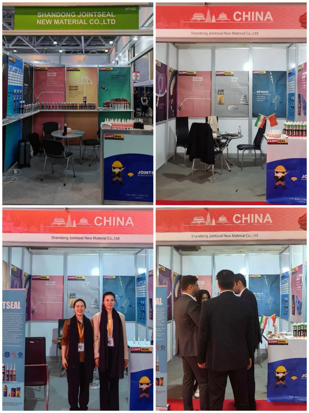 Exhibition booth presentation
