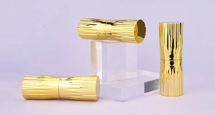 Luxury Gold Magnetic Lipstick Tube Packaging Private Label Makeup Packaging