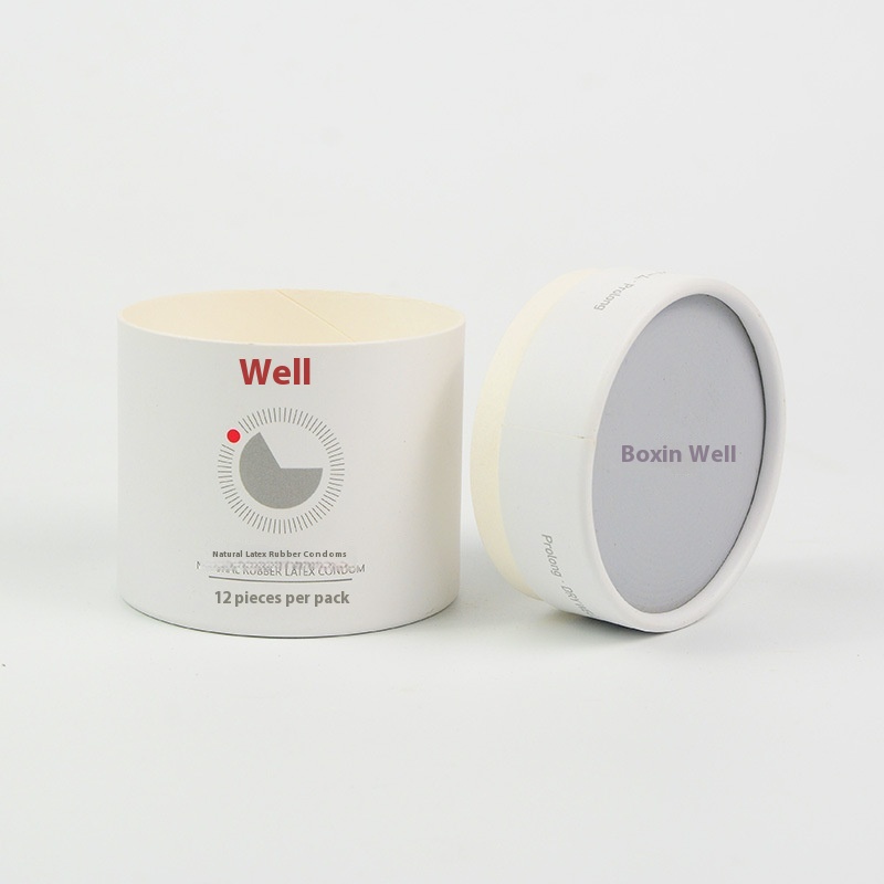 Custom Manufacturers' Recyclable Thick Paper Can Small Family Planning Supplies Packaging Box with Logo Print