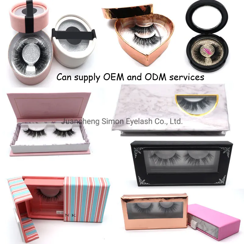 Private Label Eyelash Case False Eyelash Packaging