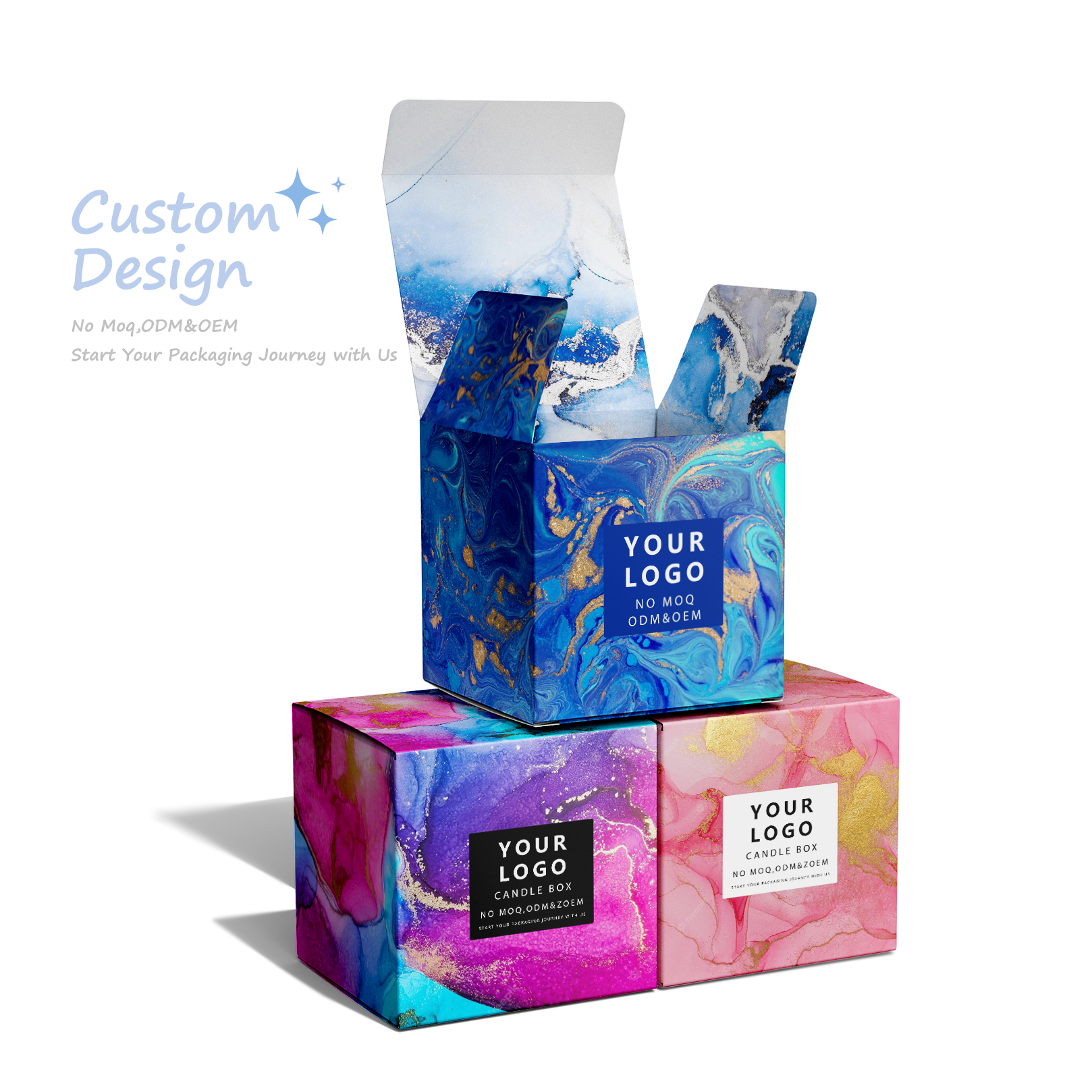Bespoke Personalized Custom Logo Mug Cup Bottle Packaging Box with Recycled Materials Sponge Liner Embossing
