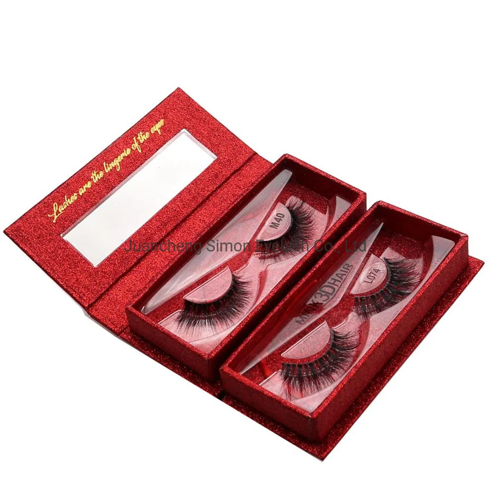 Private Label Eyelash Case False Eyelash Packaging
