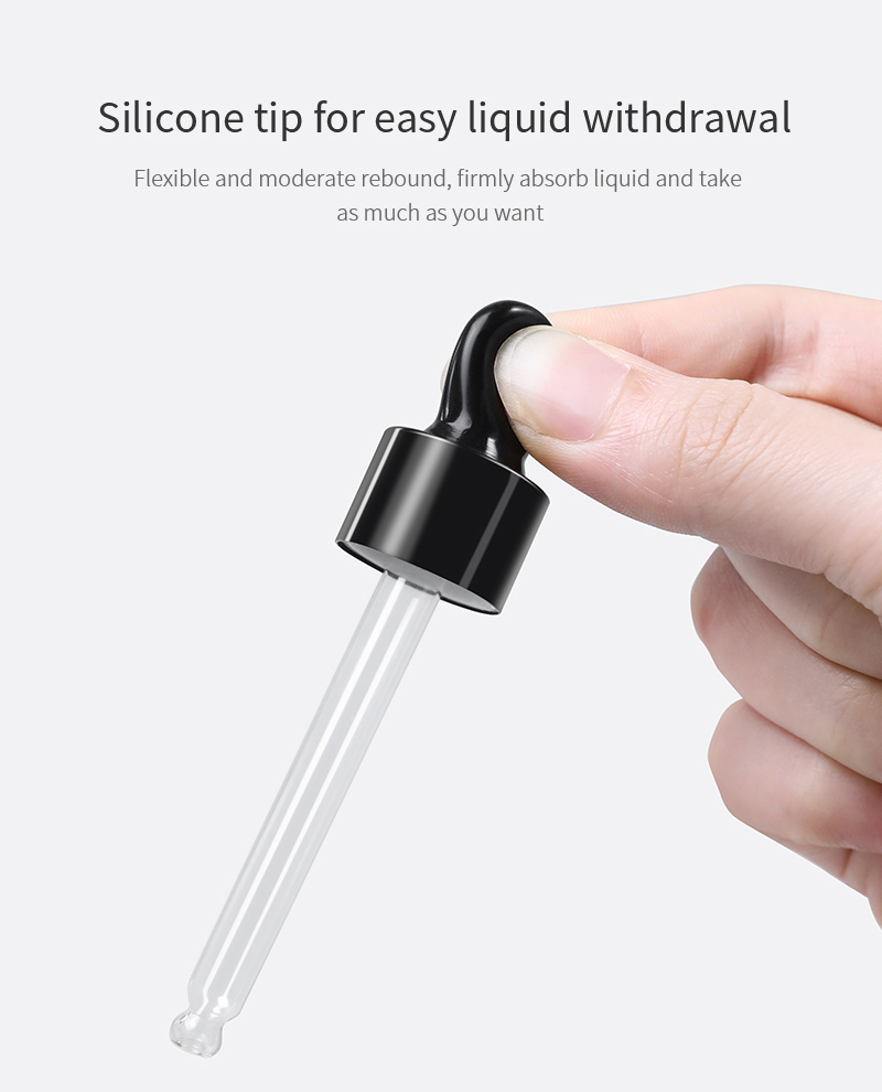 Essential oil dropper bottle