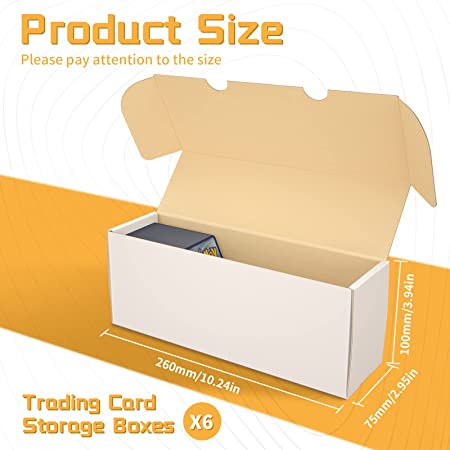 Custom Cardboard Card Storage Sports Card Boxes for Baseball Football Collectible Gaming Trading Card