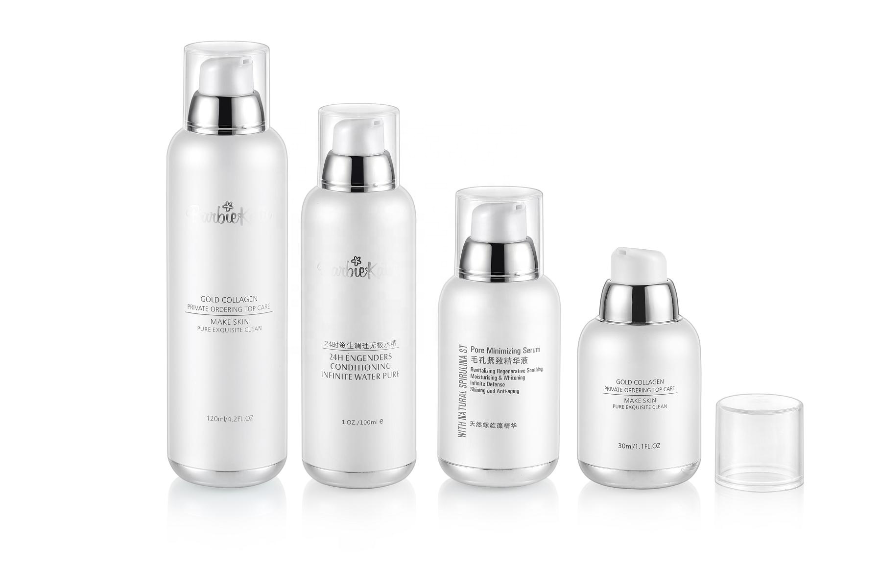 New Design Airless Pump Bottle and Jar Packaging Set for Skin Care and Cosmetics