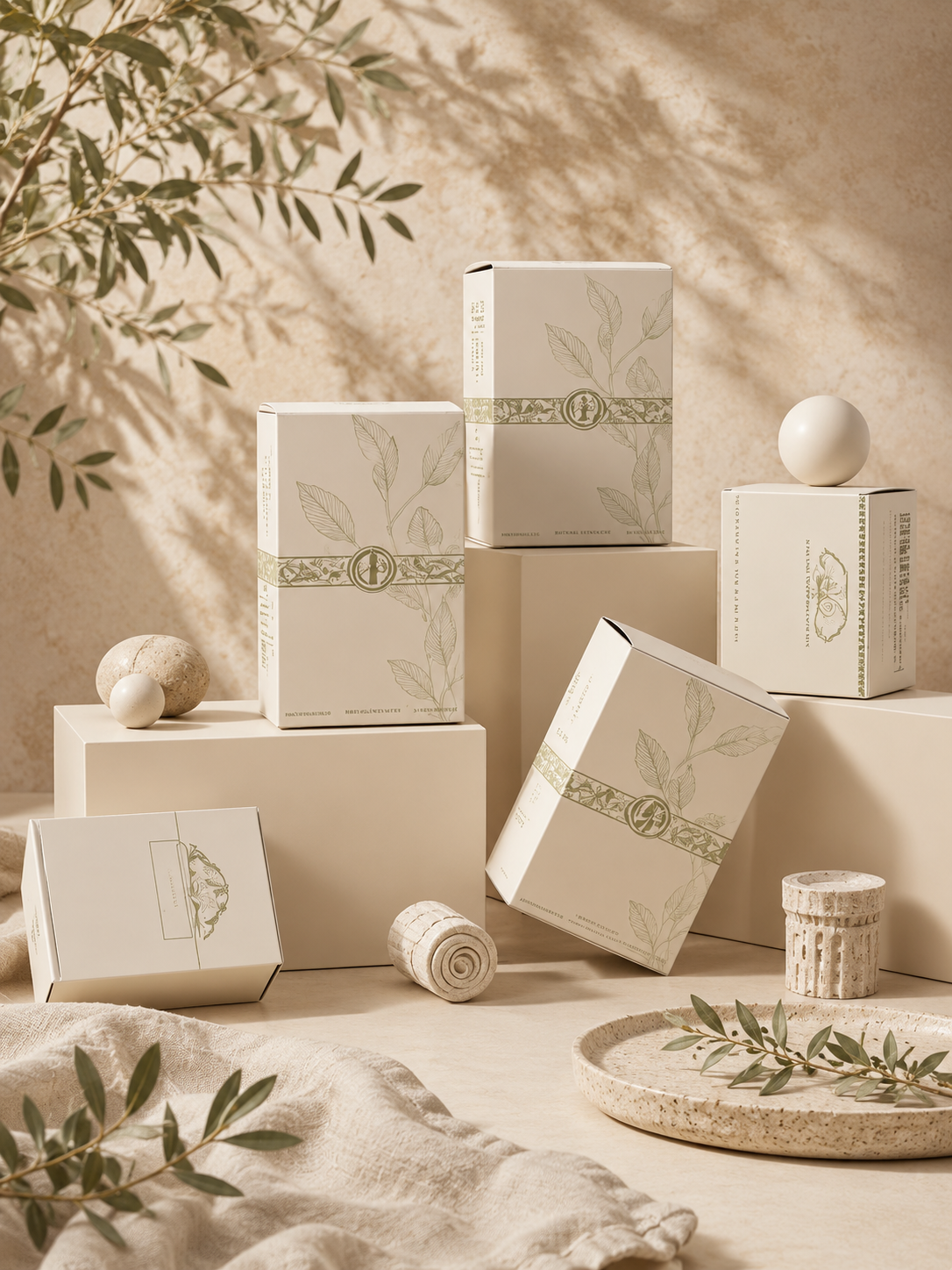 Custom Printed Hair Care Packaging Box for Shampoo Conditioner and Cosmetic Sets
