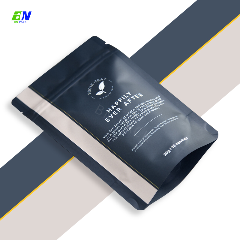 Custom Bags Side Gusset Moisture Proof Coffee Bag Pouch Stand Up Pouch Tea Packaging Bags