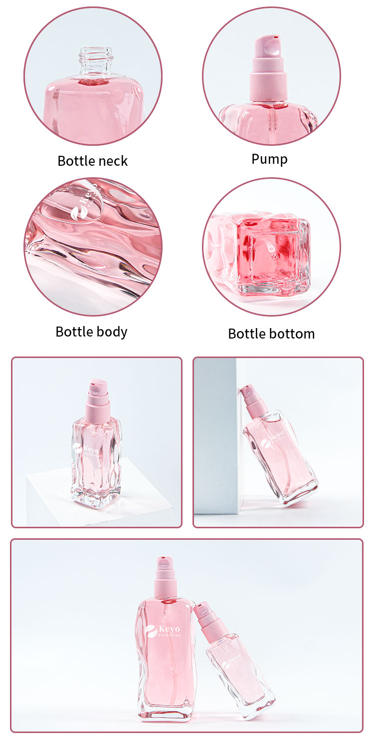Glass Skincare Bottles Set 2