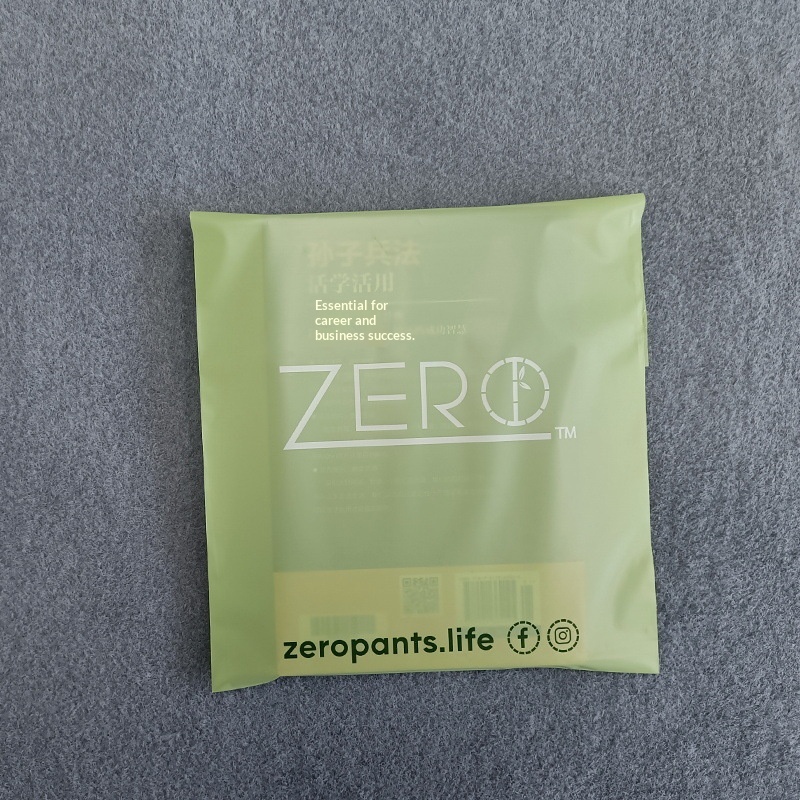 Green Biodegradable Poly Environmentally Friendly Express Logistics Packaging Bags Customizable Manufacturer Supply Foreign