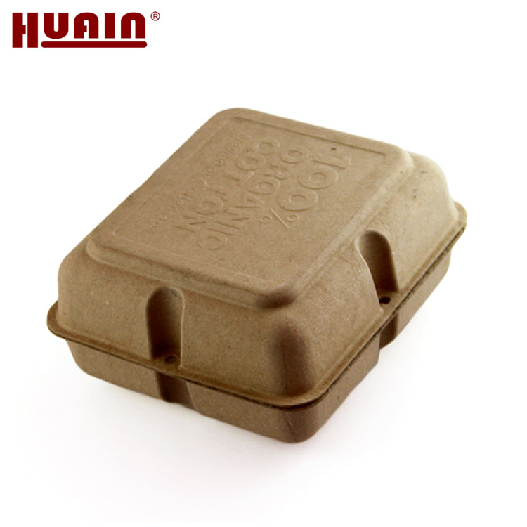 Molded Pulp Compostable and Sustainable Packaging Box
