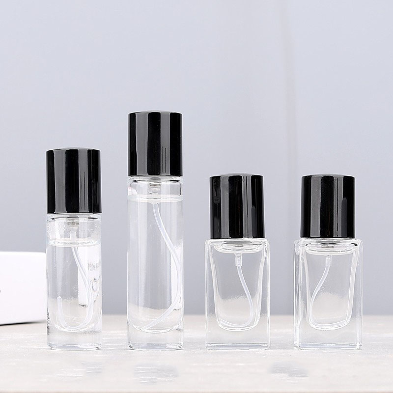 Travel Sample 15ml 10ml Empty Crimp Perfume Bottle Tube Perfume Oil Spray Bottle Mini Perfume Bottle