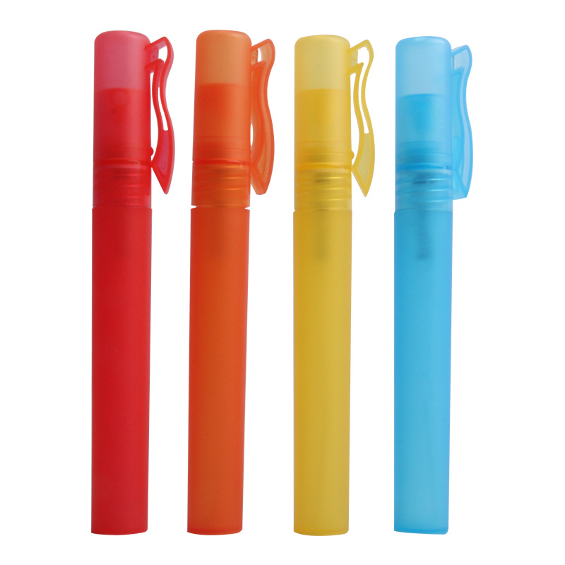 Premium 10ml Pen Type Spray Bottle Mini Refillable Perfume Atomizer Portable Small Empty Fine Mist Container Travel Tool