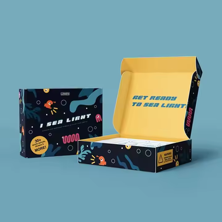 Custom Printed Luxury Skincare Perfume Cosmetic Mailer Creative Display Premium Glossy Finish Packaging Boxes