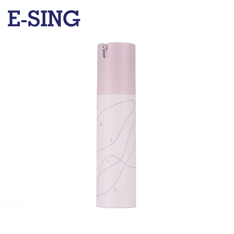 Factory Supply PP Plastic Positioning Vacuum Pump Bottle U-shaped Emulsion Cosmetic 30ml Travel Portable Sub-bottling Ningbo