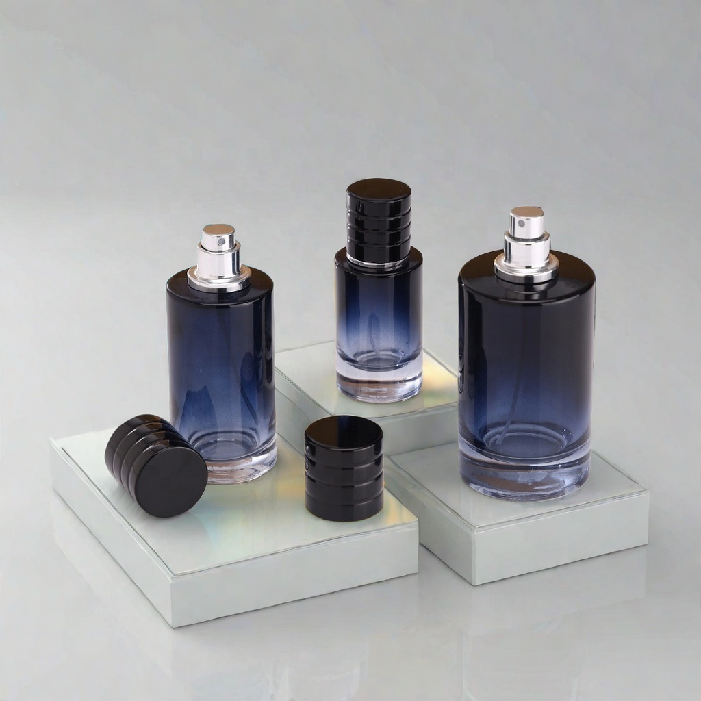 High Quality Luxury Design Parfum Botol Manufacturer 50ml 100ml Glass Empty Spray Perfume Bottle