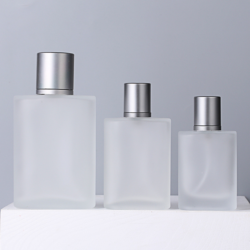 Frosted Perfume Spray Glass Bottle Display 1