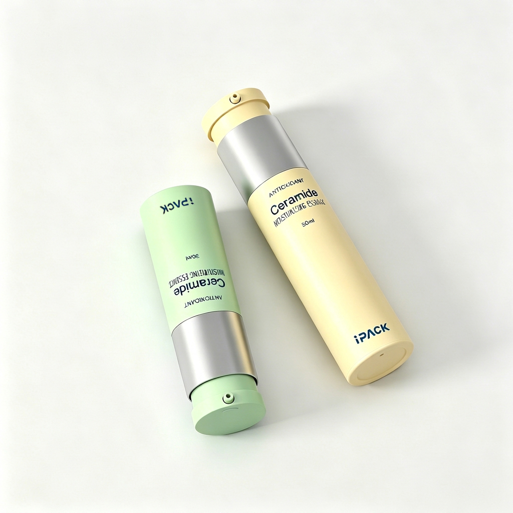 15ml 30ml 50ml Custom Color PP Airless Cosmetics Packaging with Twist Lock Pump