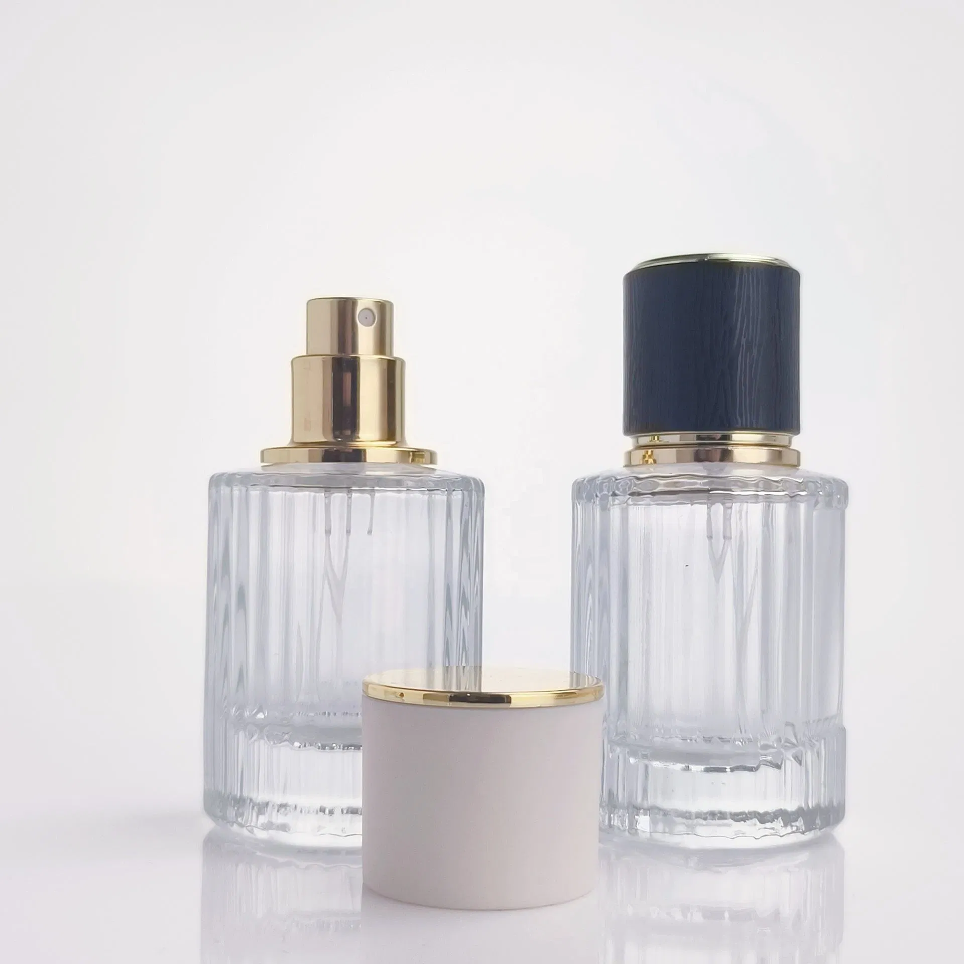 Cosmetics Packaging Fragrance Spray Glass Bottles Empty Perfume Bottles 30ml 50ml 100ml Perfume Refillable Custom Spray Pump Perfume Glass Bottle