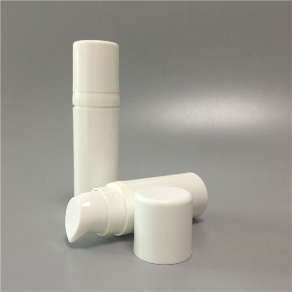Color Custom Portable Cosmetic Airless Bottle Packaging with Pump Sprayer and Screen Printing for Shampoo &amp; Lotion