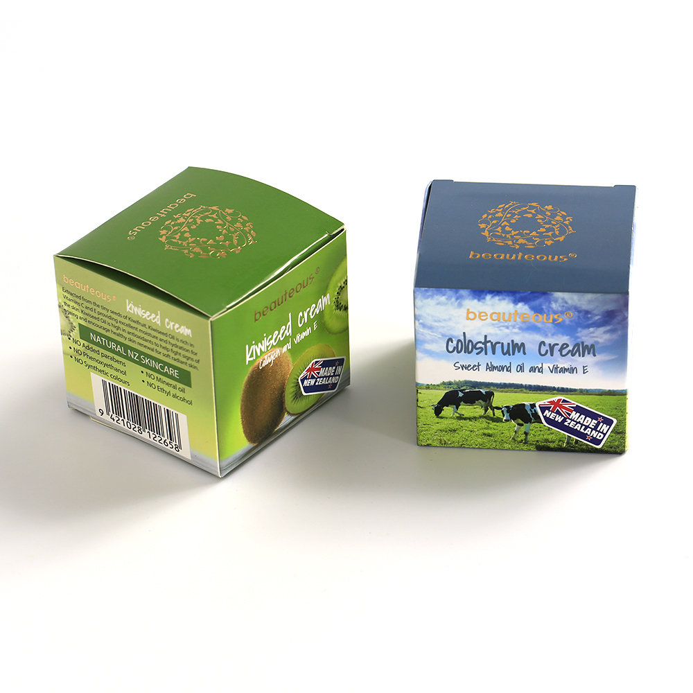 High Quality Customized Eco-Friendly Embossed Rigid Paper Gift Box for Face Cream in Premium Beauty Packaging