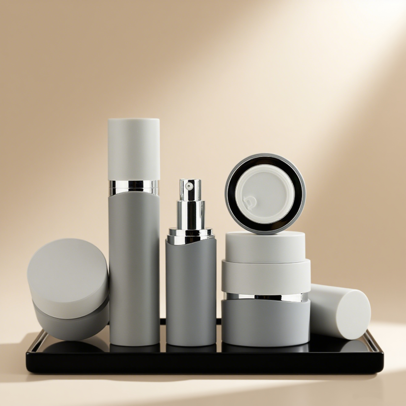 Luxury Plastic Face Masks Bottle